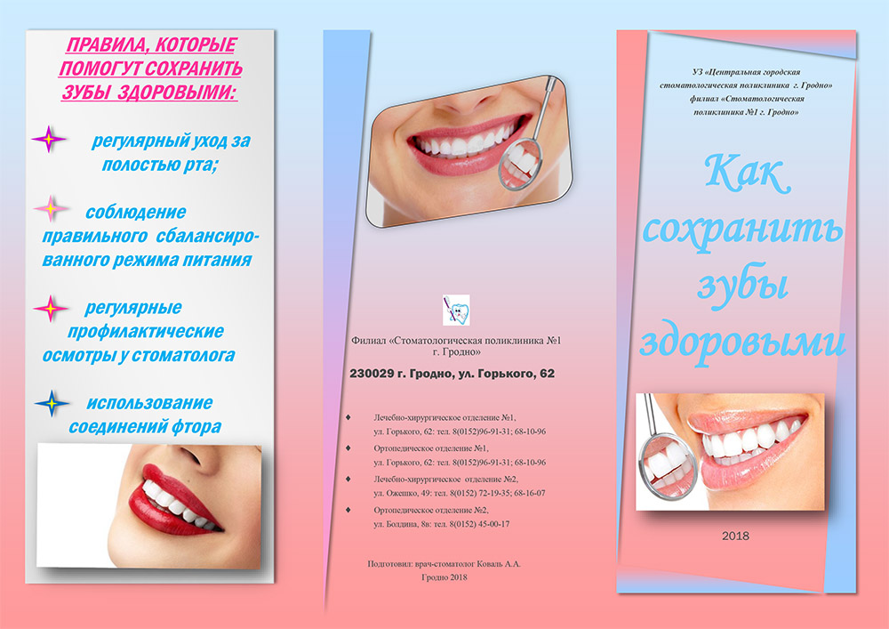 Как сохранить зубы здоровыми1