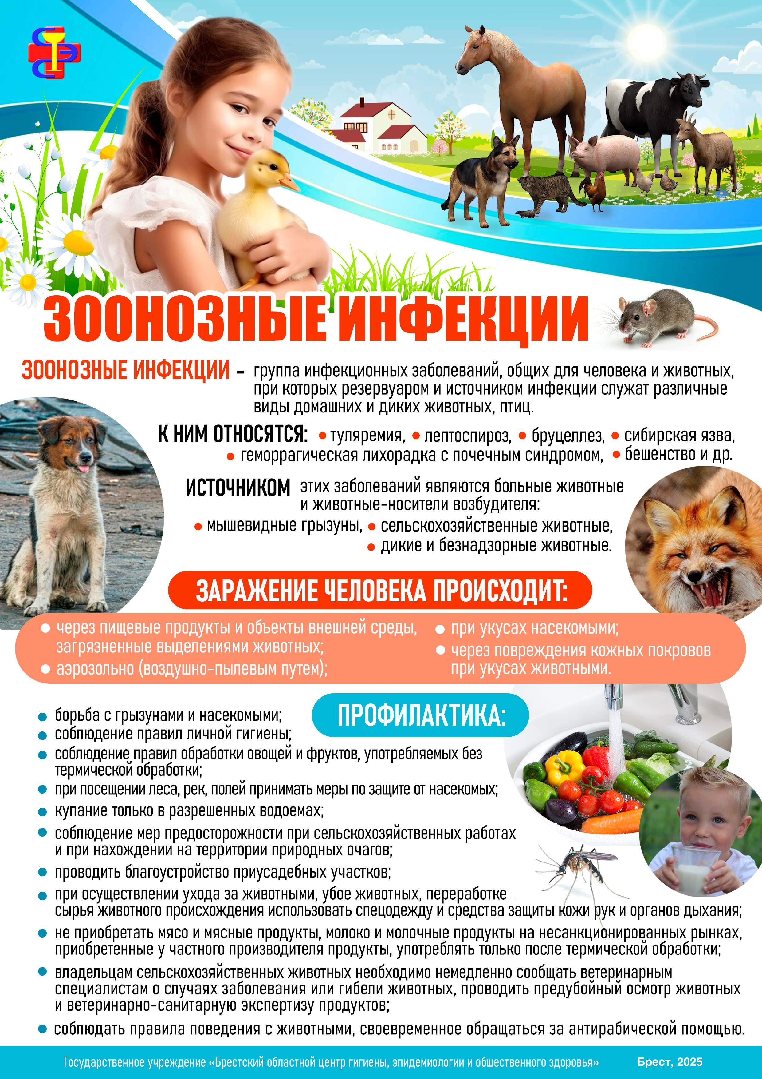 Зоонозные инфекции 2025 